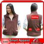 women waistcoat with battery heating system oubohk
